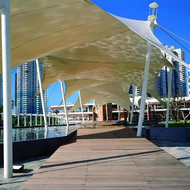 舟曲县膜结构景观棚