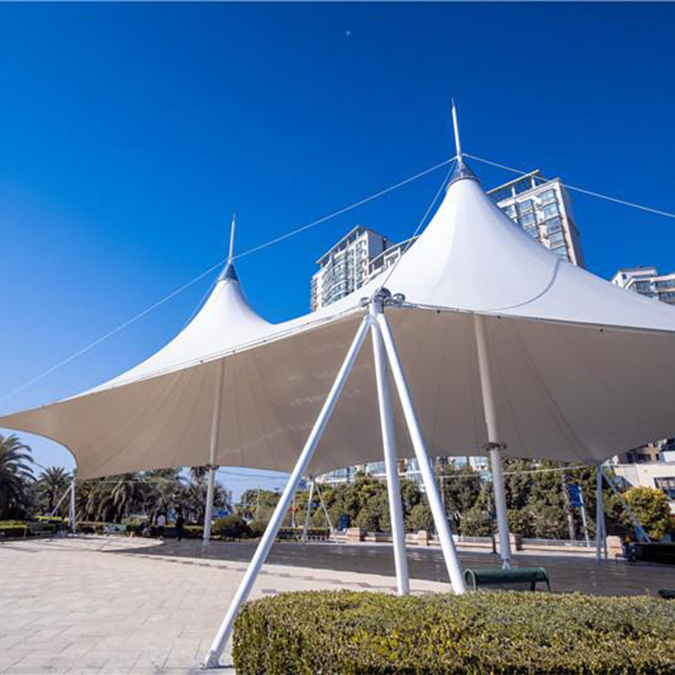 舟曲县膜结构景观棚