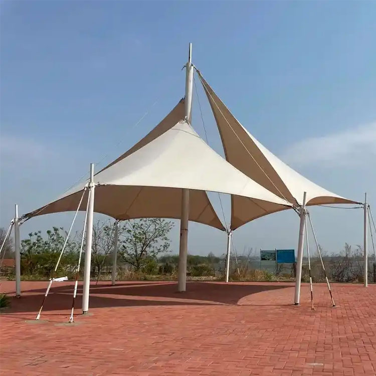 舟曲县膜结构景观棚