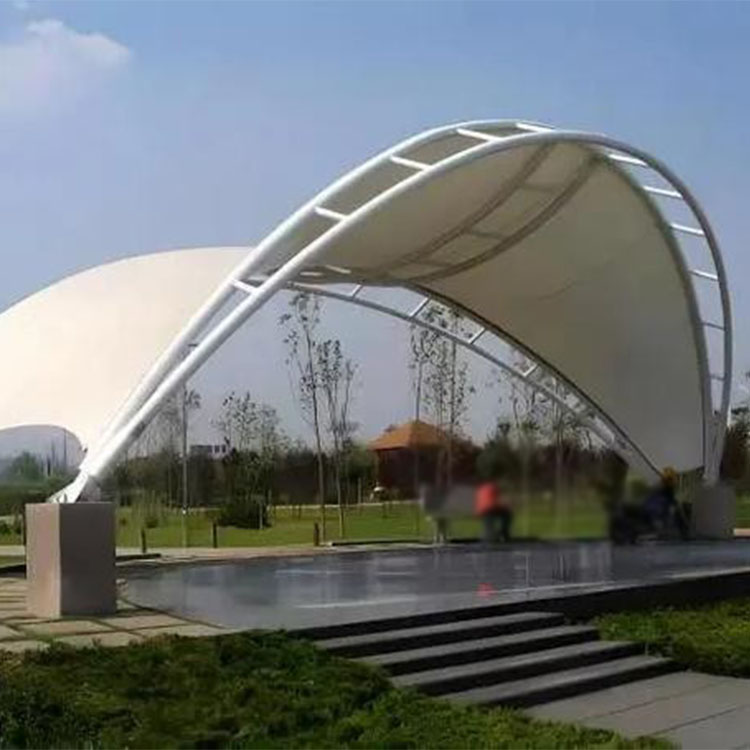 舟曲县膜结构景观棚