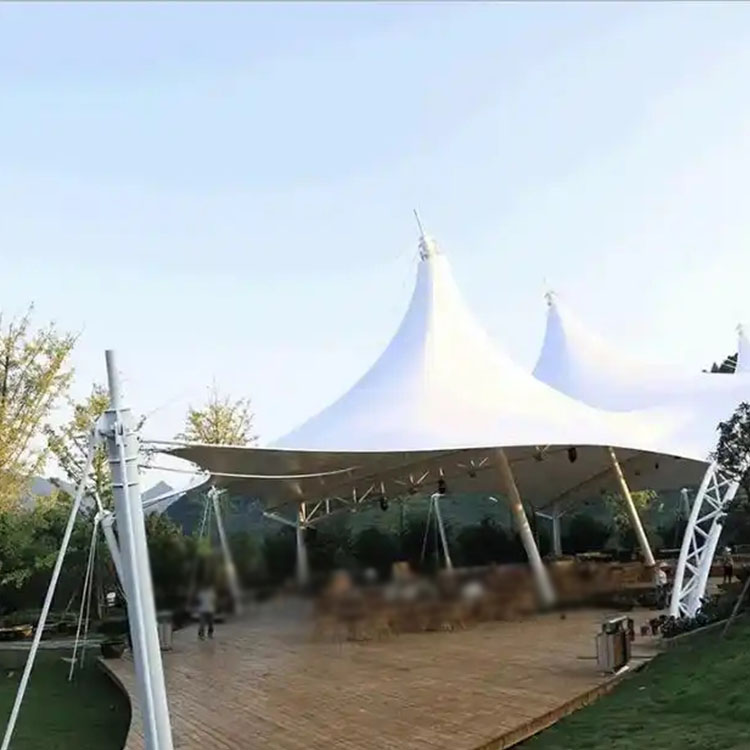 舟曲县膜结构景观棚