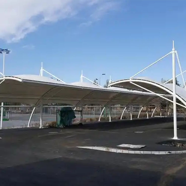 舟曲县膜结构电动车棚